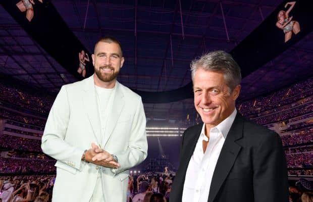 Hugh Grant revealed during an interview on BBC Radio 2 that he did tequila shots with Travis Kelce 