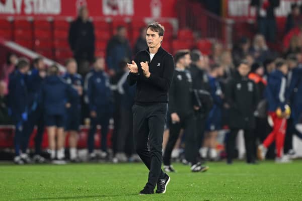 West Ham boss Julen Lopetegui.