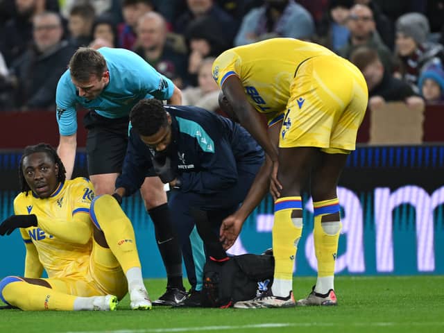 Eberechi Eze is injured.
