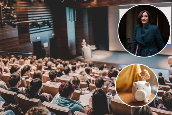 The education secretary has announced the first university tuition fee rise in eight years
