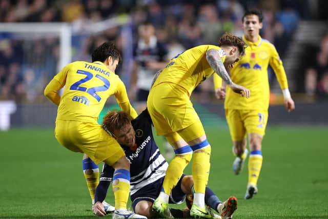 Watmore in the thick of it for Millwall.