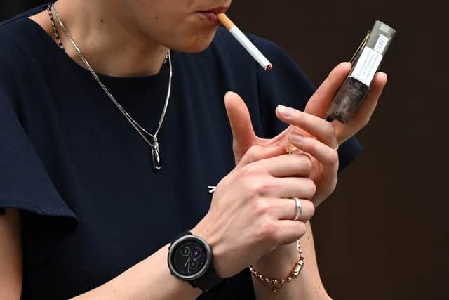 The government will be introducing a smoking ban, extending the indoor smoking ban to specific outdoor spaces.