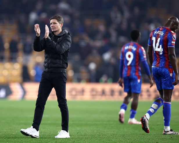 Crystal Palace boss Oliver Glasner.