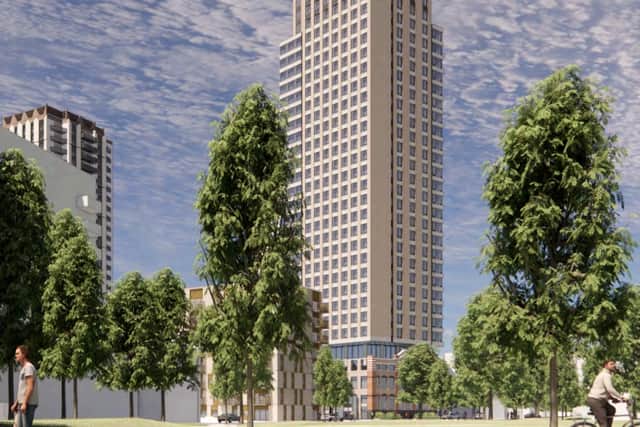 The 31-storey tower will be used for student accommodation