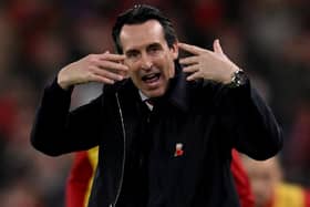 Aston Villa manager Unai Emery was left furious at the referee's failure to award his side a penalty during a costly 2-0 defeat to high-flying Liverpool.