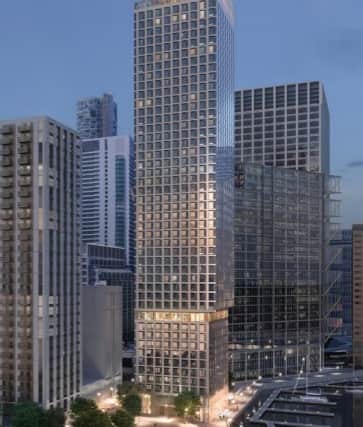 The student accommodation block set to be built in Canary Wharf will be 46 storeys tall and have nearly 1,000 bedrooms