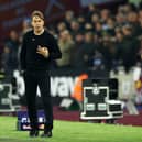 West Ham boss Julen Lopetegui.