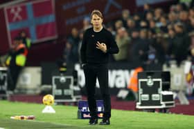 West Ham boss Julen Lopetegui.
