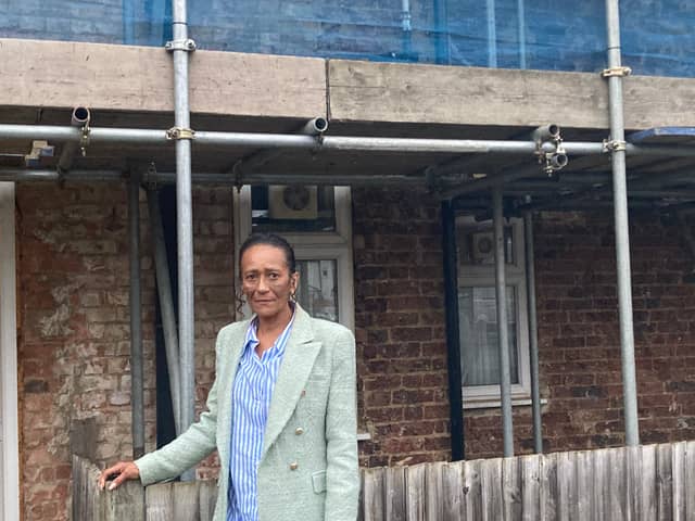 Caroline Fleming spent £20k refurbishing her home in Elmers End, South East London, but now can't live in it