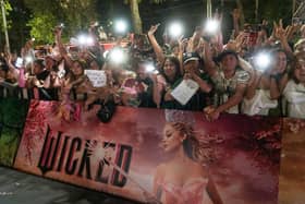 Fans attend the premiere of Wicked: Part One in Mexico
