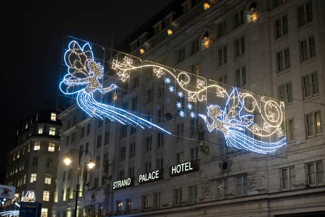 The Strand fairy lights are a magical addition to London's Christmas light collection