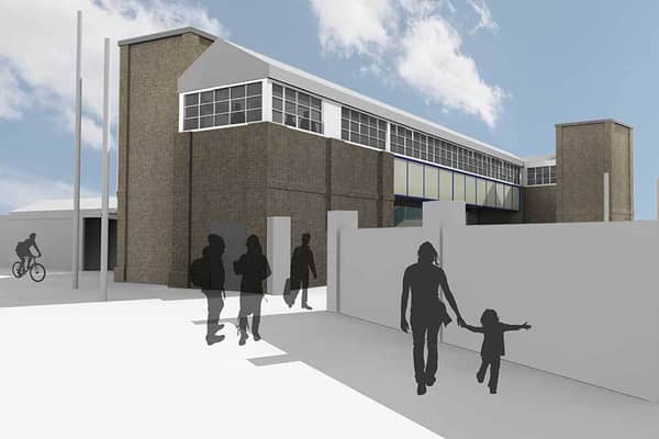 Visualisation of Teddington station after the works to install new lifts