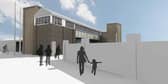 Visualisation of Teddington station after the works to install new lifts