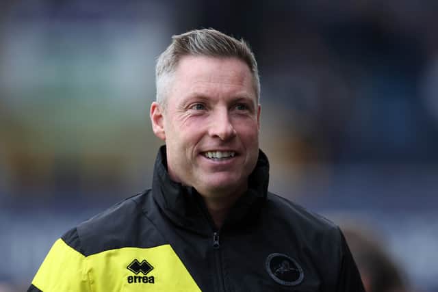 Millwall head coach Neil Harris.