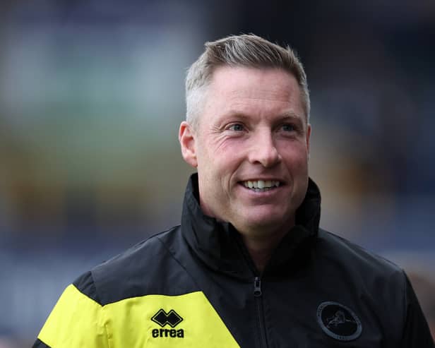 Millwall head coach Neil Harris.
