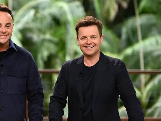 I'm a Celebrity . . . Get Me Out of Here presenters Ant and Dec. Photo by ITV.