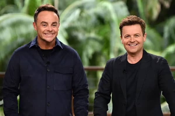 I'm a Celebrity . . . Get Me Out of Here presenters Ant and Dec. Photo by ITV.