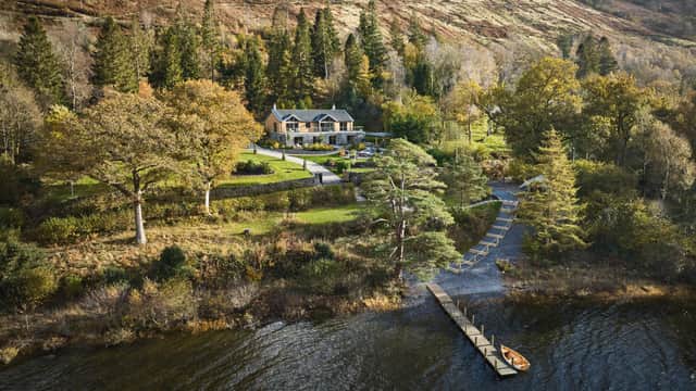 With its own jetty, gym, and spa the Lake District house really is the stuff of dreams