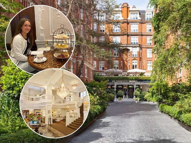 I stayed in a gorgeous hotel in the heart of London that used to be a MI6 base and is perfectly located near popular tourist attractions. (Photo: St Ermin's Hotel/Isabella Boneham)