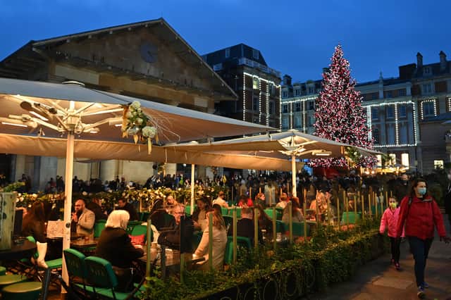 Enjoy delicious dining in London's Covent Garden