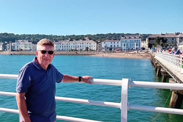 Peter Ellis, 69, was diagnosed with prostate cancer after an unlucky golf injury. 
