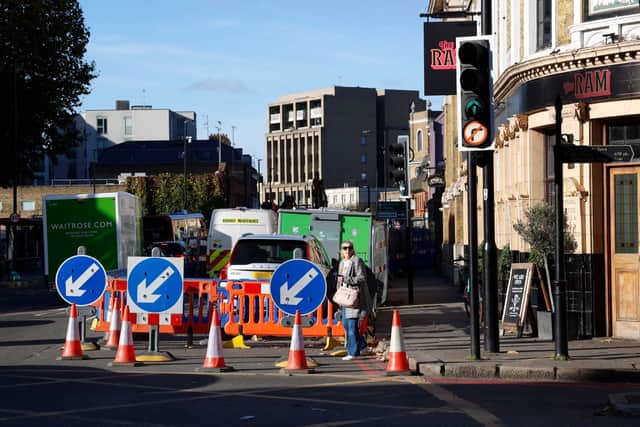 Thames Water works on Wandsworth High Street have disrupted business