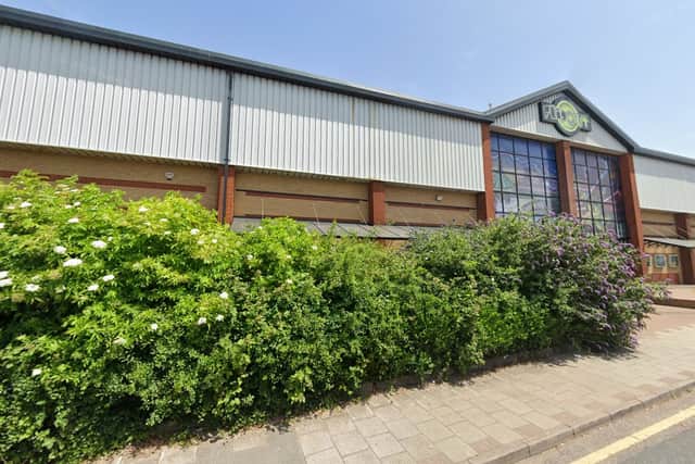 Flip Out Trampoline Centre at Stapes Corner Retail Park will be demolished to make way for the new tower