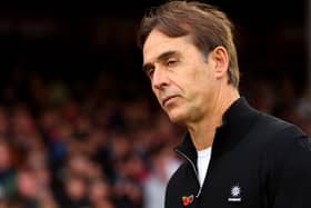 West Ham head coach Julen Lopetegui.