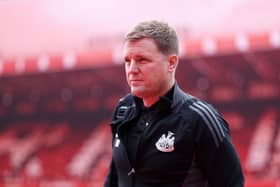 Newcastle United manager Eddie Howe.