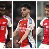 Saka, Rice & White: Arsenal injury news and expected return dates ahead of Nottingham Forest clash