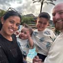 Isabel, Will and their two sons, who they welcomed via IVF