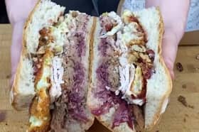 Is this London's ultimate Christmas sandwich? The Sleigher 3.0! 