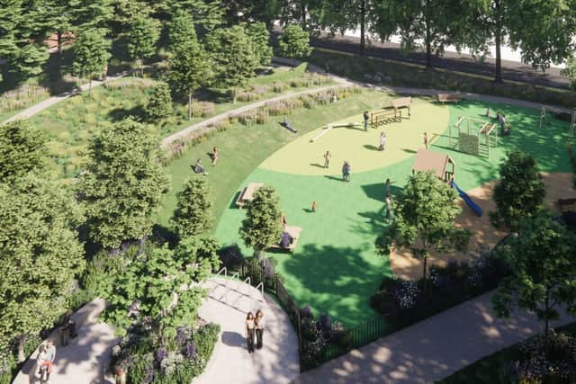There could also be a new children's play park as part of the redevelopment
