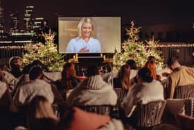 Enjoy cosy Christmas classics on a rooftop in London 