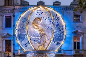 Annabel's festive façade is one of the most magnificent displays in London
