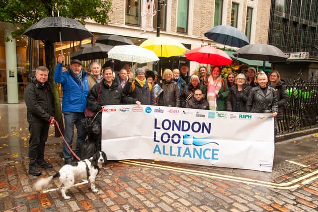 The London Loo Alliance wants better public toilet facilities “across the capital as a matter of urgency”
