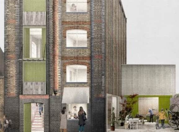 How the building should look if planning permission is approved next week and work is carried out