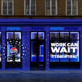 The Pepsi Max pop-up will bring the first 'indoor snowball fight' to London 