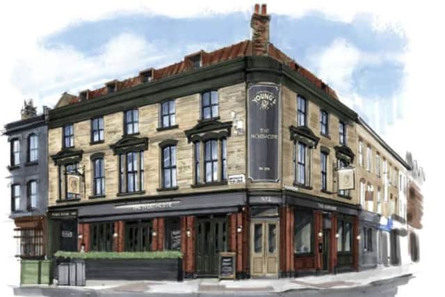 Application documents said the pub is losing trade during the summer months as it lacks outside space for customers