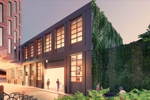 An industrial unit is also going to be built on the land near Loughborough Junction station