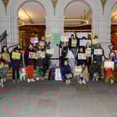 A protest over rule changes was organised by campaign group East London Dog Community and the Animal Welfare Party