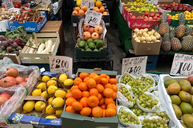 One fruit stall has been at the market for 41 years