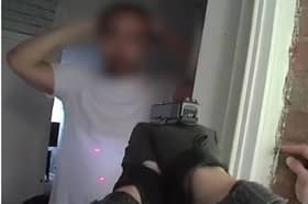 'Phone thief' is arrested by police.