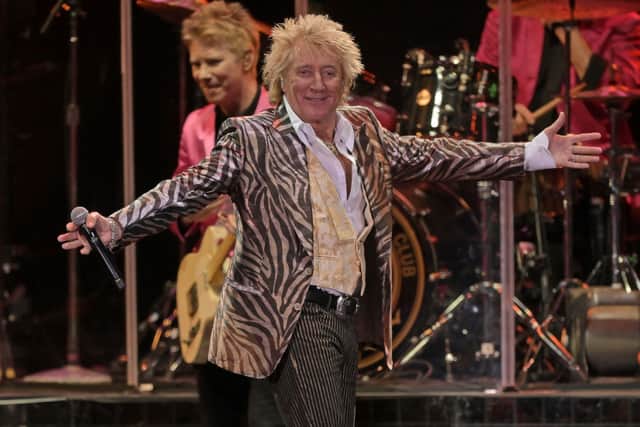 Sir Rod Stewart has been announced for the “Legends” slot at Glastonbury 2025