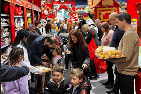 Quilter Foundation sponsors the Genie's Wish for Wishmas party event held at Hamleys for terminally ill children