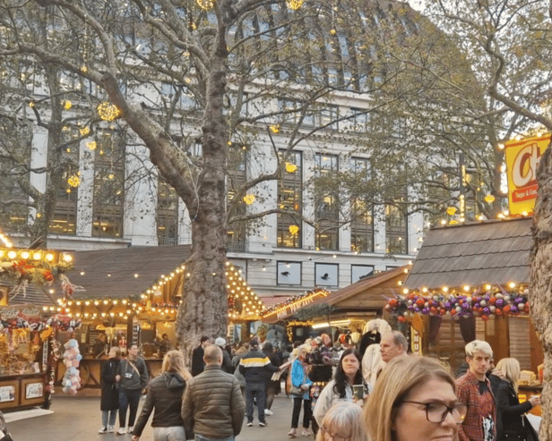Leicester Square’s magical Christmas market is open for the 2024 festive season