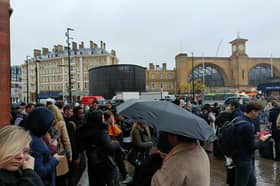 St Pancras underground station has been evacuated 