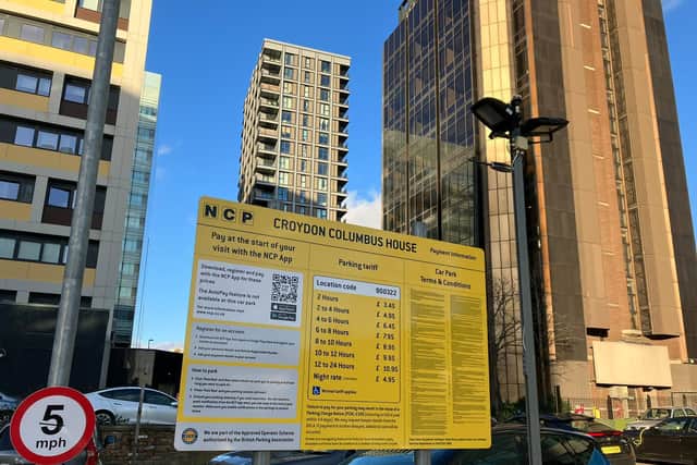 The NCP car park currently generates an annual income of £67,200