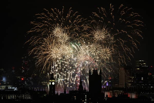 London will see in the new year with a bang! 