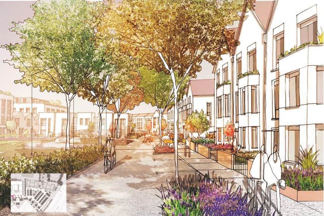 The scheme will provide 27 per cent affordable housing, below the council's 40 per cent target
